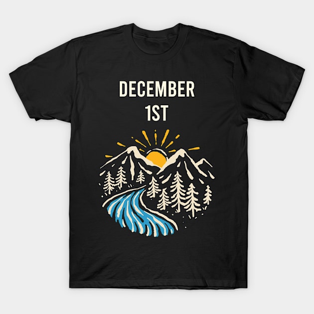 Landscape December 1st 01 T-Shirt by blakelan128